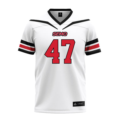 SEMO - NCAA Football : Lamari Hall - White Football Jersey-0
