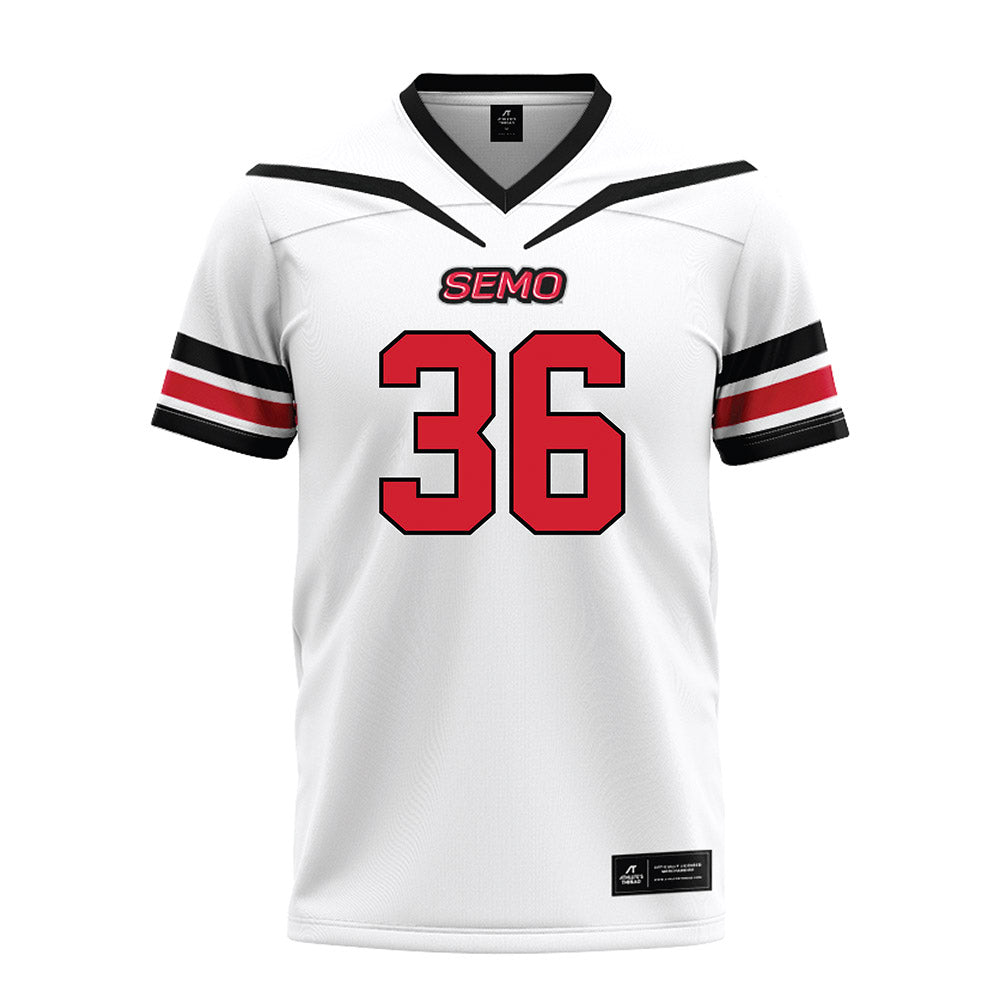 SEMO - NCAA Football : Brandon Brigham - White Football Jersey-0