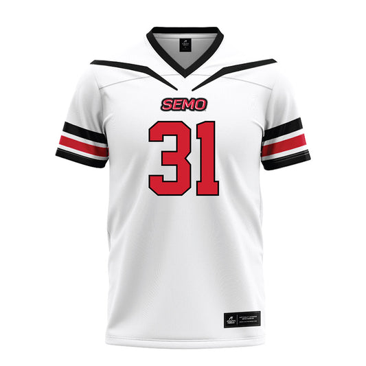 SEMO - NCAA Football : Caden Bregar - White Football Jersey-0
