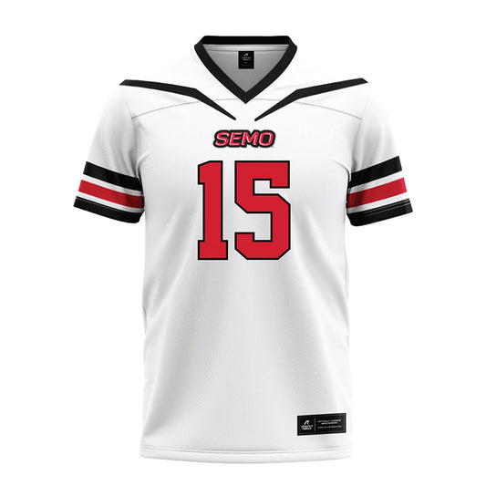 SEMO - NCAA Football : Najai Watson - White Football Jersey-0