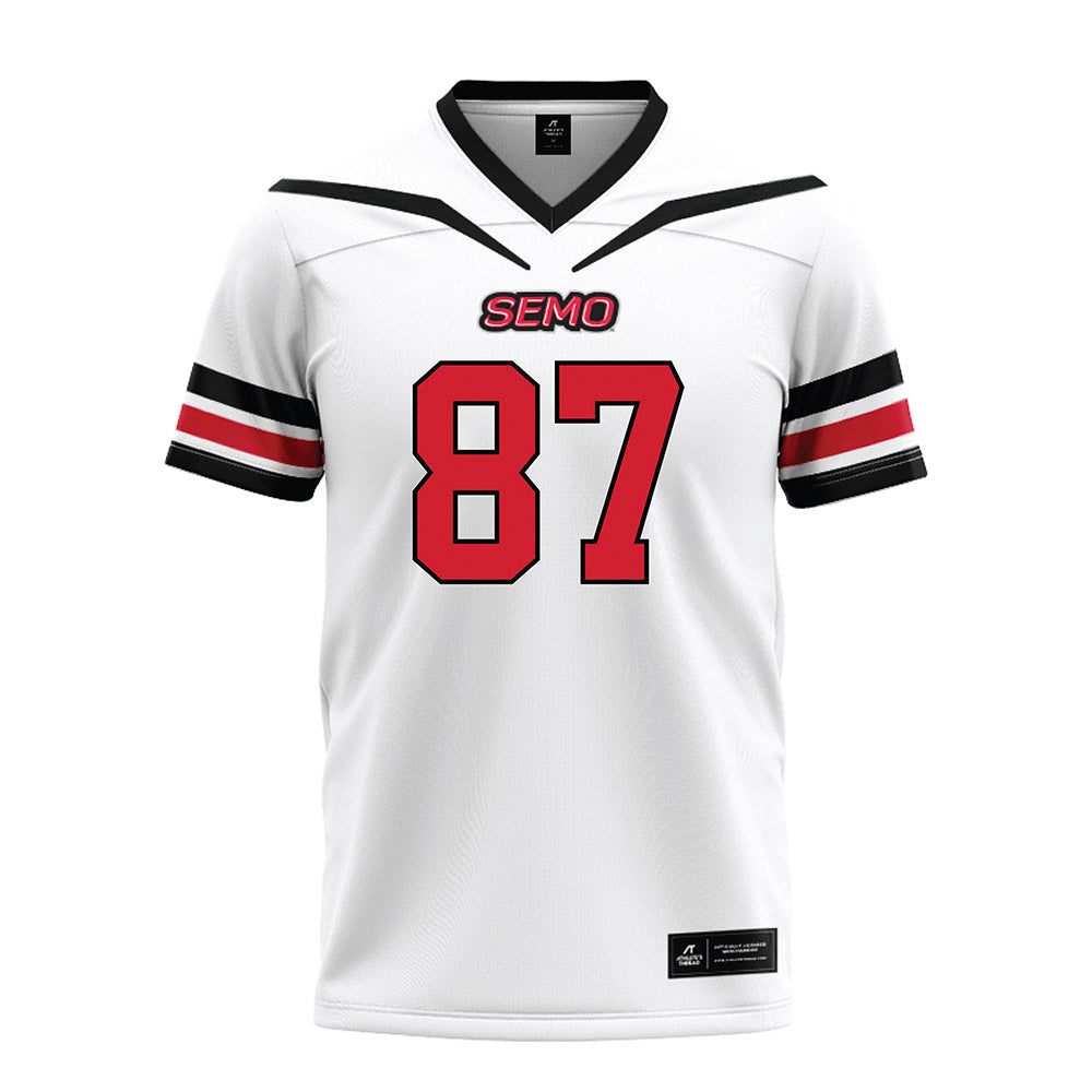 SEMO - NCAA Football : Kade Carroll - White Football Jersey-0