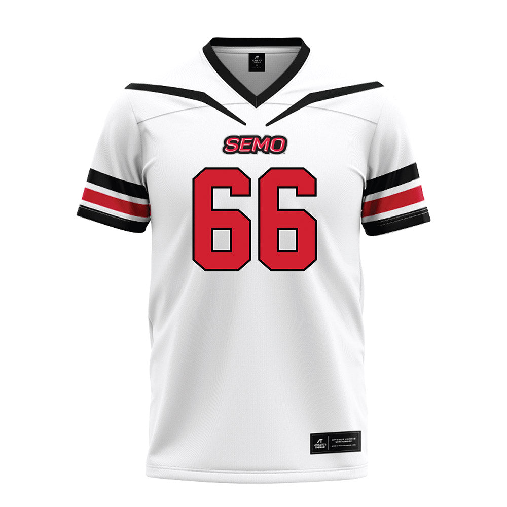 SEMO - NCAA Football : Aj Larry - White Football Jersey-0