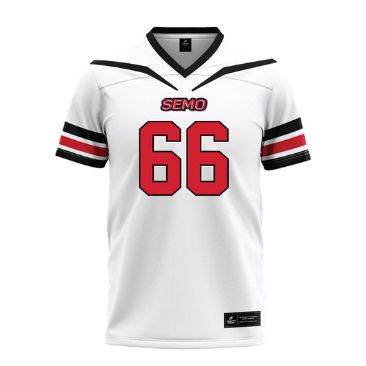 SEMO - NCAA Football : Aj Larry - White Football Jersey-0