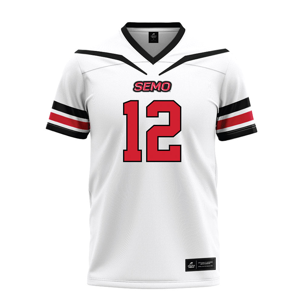 SEMO - NCAA Football : Malik Baker - White Football Jersey-0