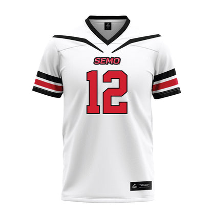 SEMO - NCAA Football : Malik Baker - White Football Jersey-0