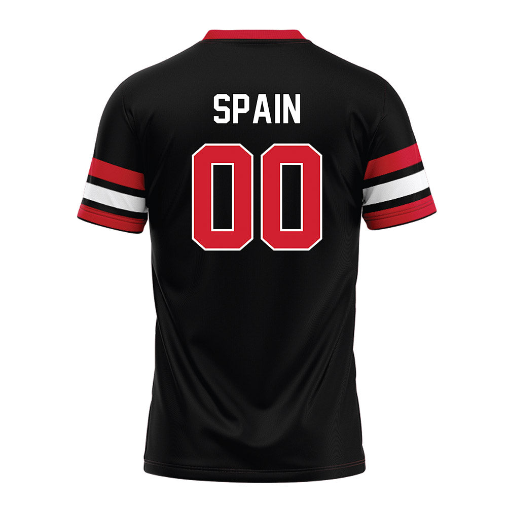 SEMO - NCAA Football : Jathan Spain - Black Football Jersey-1