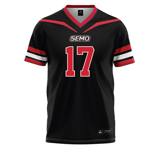 SEMO - NCAA Football : Tristin Purnell - Black Football Jersey-0