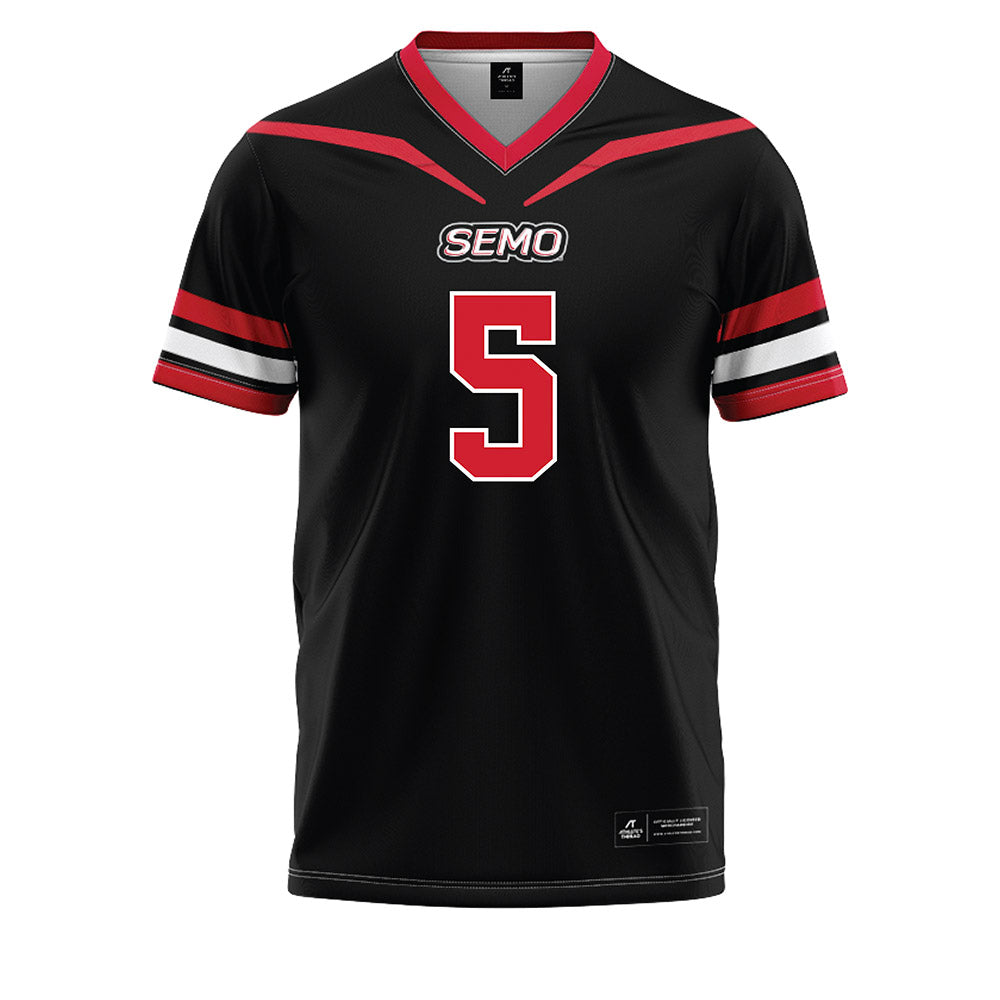 SEMO - NCAA Football : Nehemiah Scott - Black Football Jersey-0