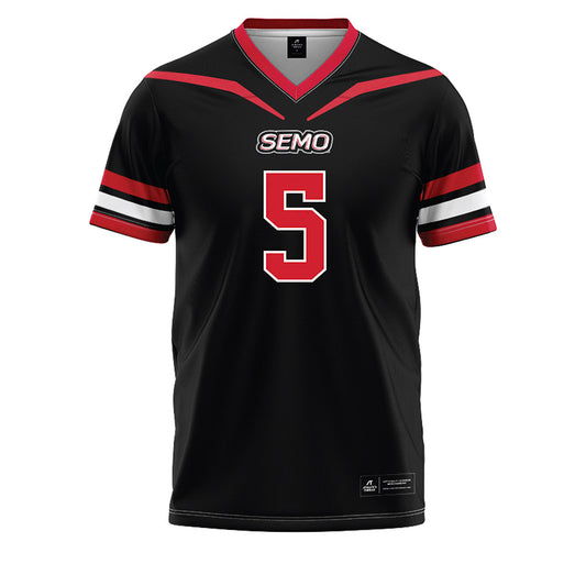SEMO - NCAA Football : Nehemiah Scott - Black Football Jersey-0