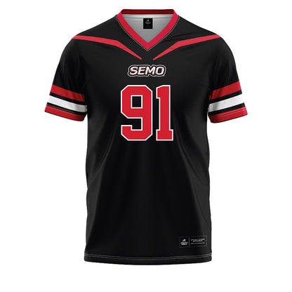 SEMO - NCAA Football : Quran Moore - Black Football Jersey-0