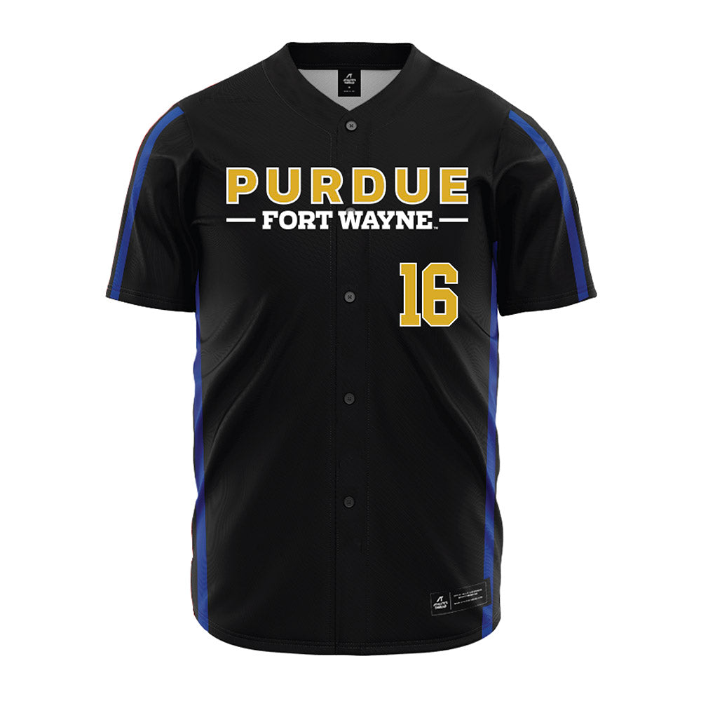 PFW - NCAA Softball : Addison Zimpleman - Black Jersey-0