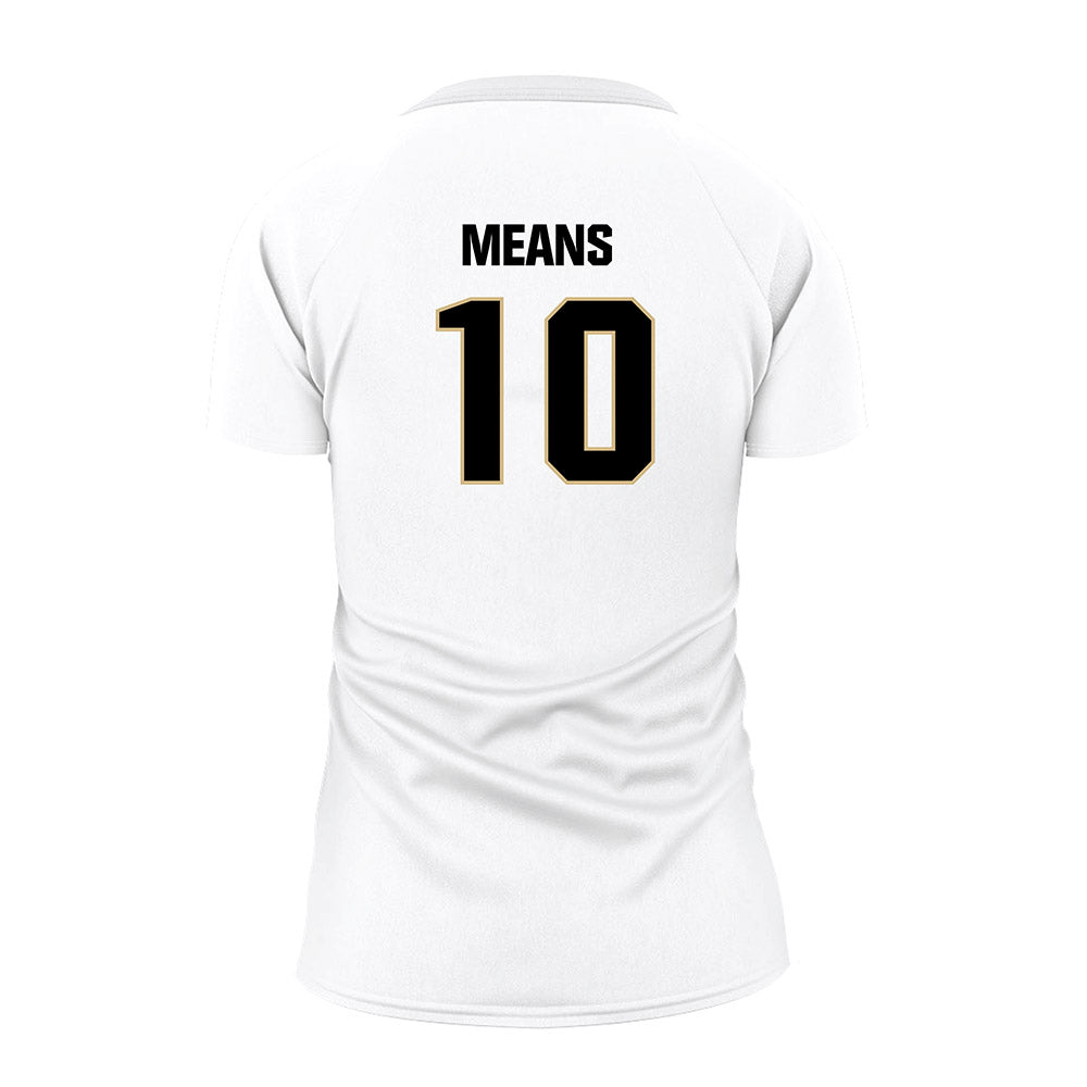 PFW - NCAA Women's Volleyball : Haiden Means - White Volleyball Jersey-1
