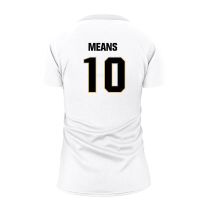 PFW - NCAA Women's Volleyball : Haiden Means - White Volleyball Jersey-1