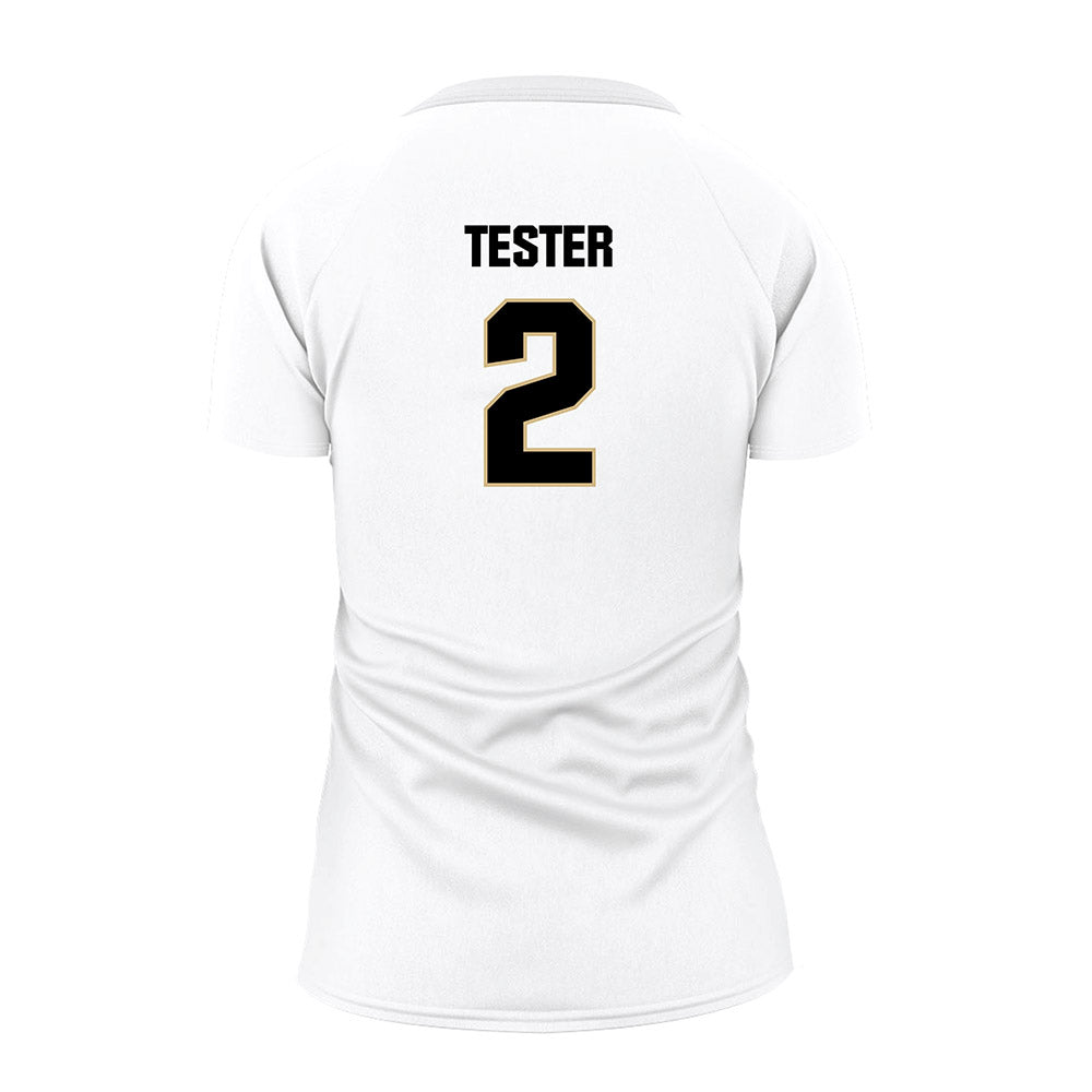PFW - NCAA Women's Volleyball : Ava Tester - White Volleyball Jersey-1