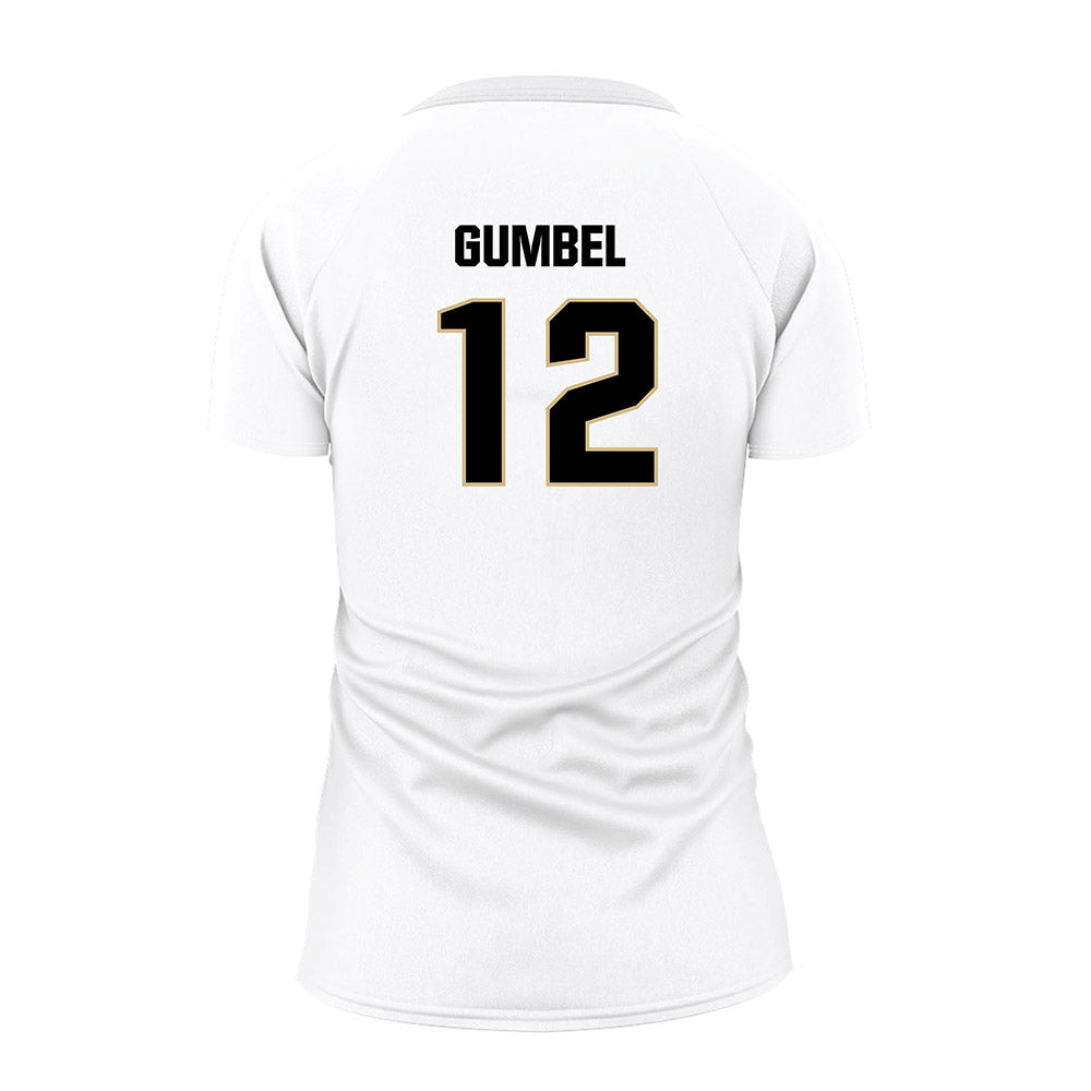 PFW - NCAA Women's Volleyball : Alyssa Gumbel - White Volleyball Jersey-1