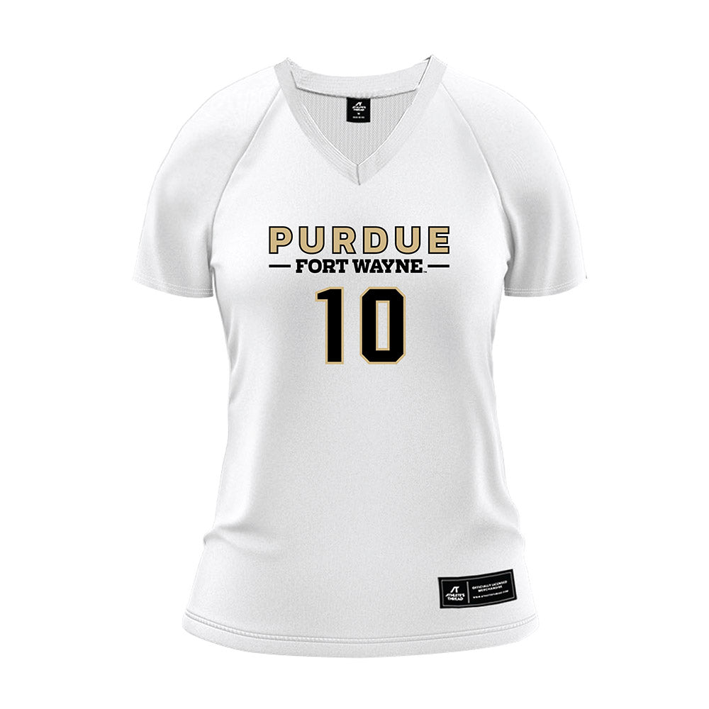 PFW - NCAA Women's Volleyball : Haiden Means - White Volleyball Jersey-0