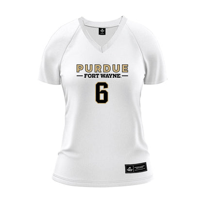 PFW - NCAA Women's Volleyball : Riley Rosneck - White Volleyball Jersey-0