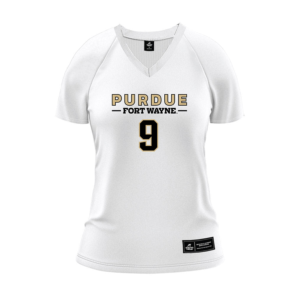 PFW - NCAA Women's Volleyball : Trinity Rye - White Volleyball Jersey-0