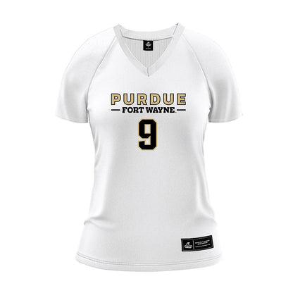 PFW - NCAA Women's Volleyball : Trinity Rye - White Volleyball Jersey-0