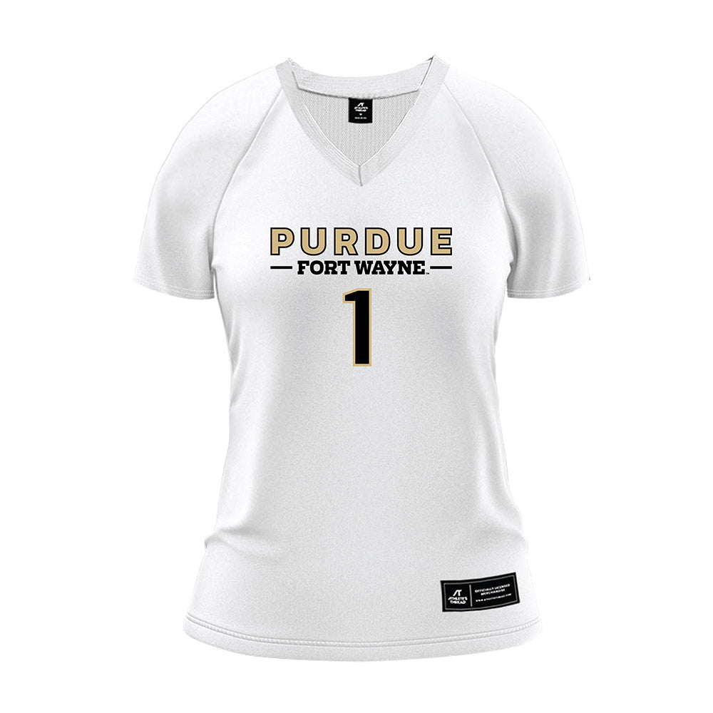 PFW - NCAA Women's Volleyball : Lili Smith - White Volleyball Jersey-0