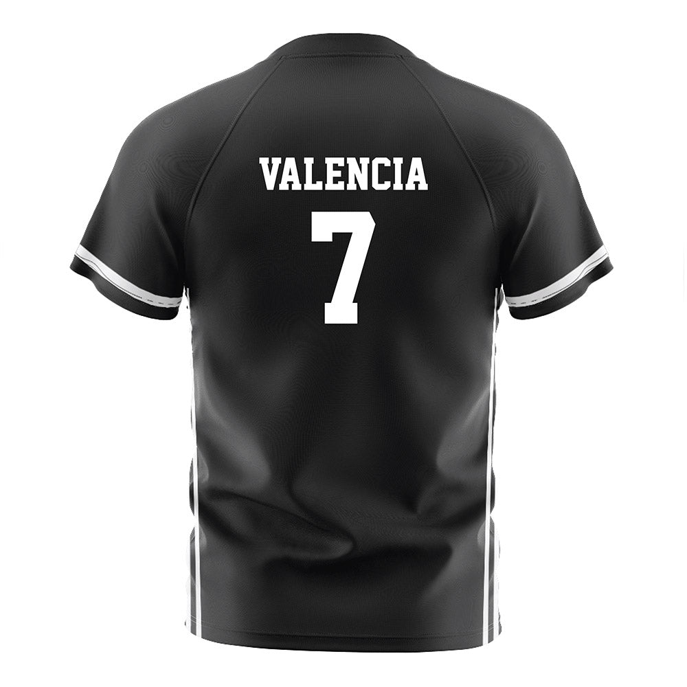 PFW - NCAA Men's Soccer : Marco Valencia - Black Soccer Jersey-1