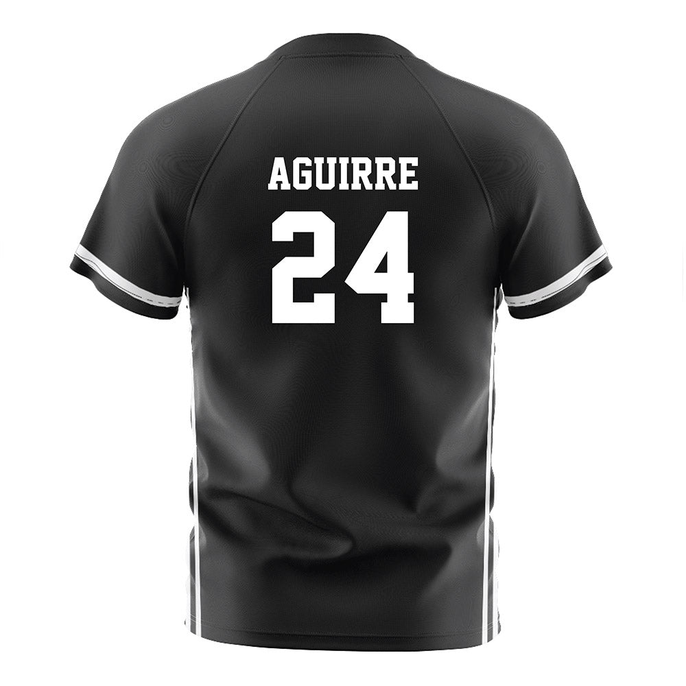 PFW - NCAA Men's Soccer : Bryan Aguirre - Black Soccer Jersey-1