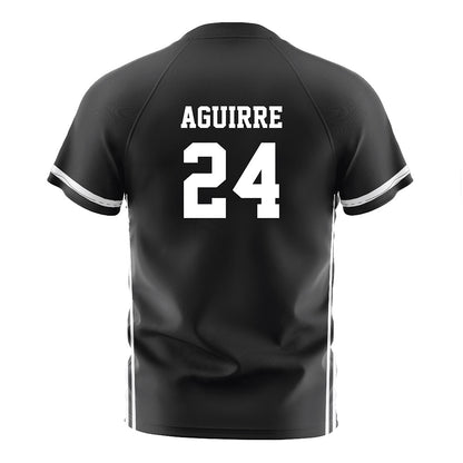 PFW - NCAA Men's Soccer : Bryan Aguirre - Black Soccer Jersey-1