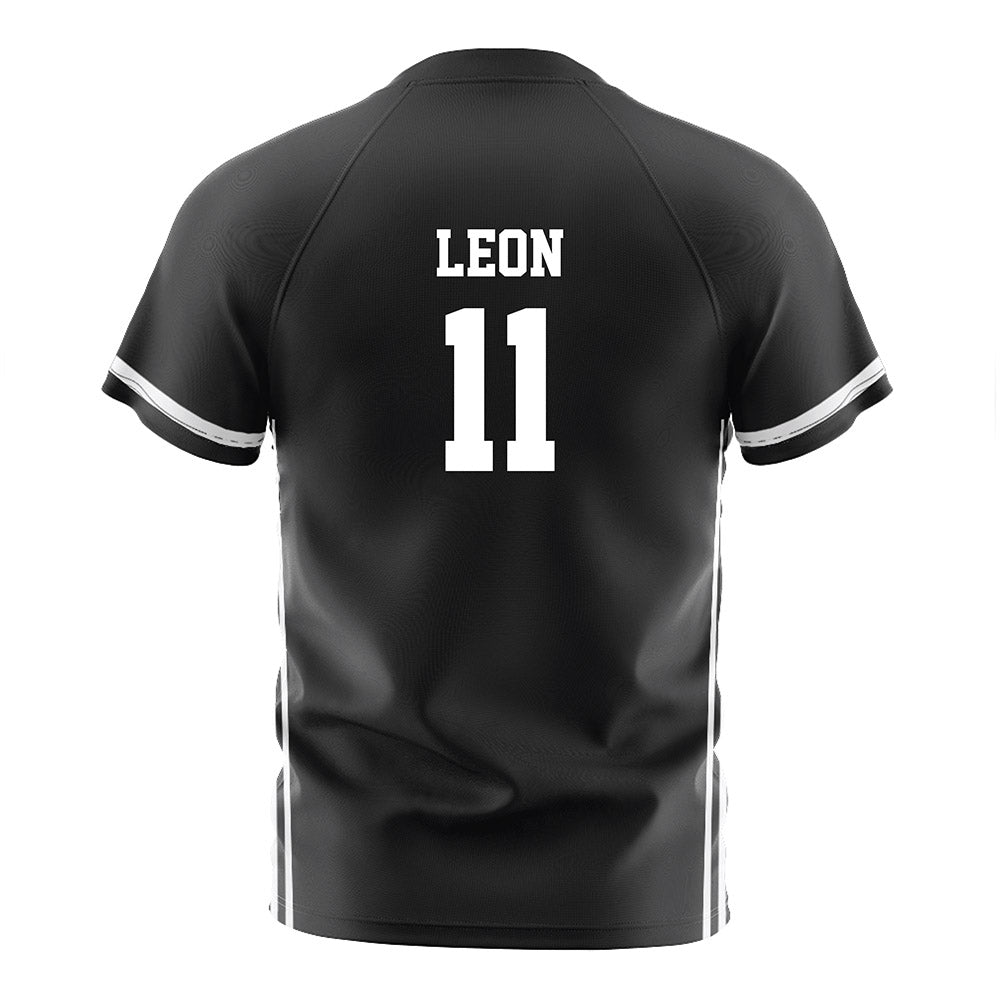 PFW - NCAA Men's Soccer : Christian Leon - Black Soccer Jersey-1