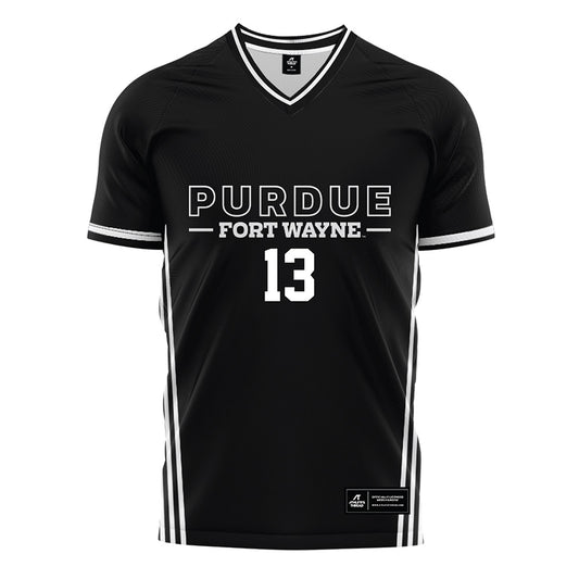 PFW - NCAA Men's Soccer : Andrew Hollenbach - Black Soccer Jersey
