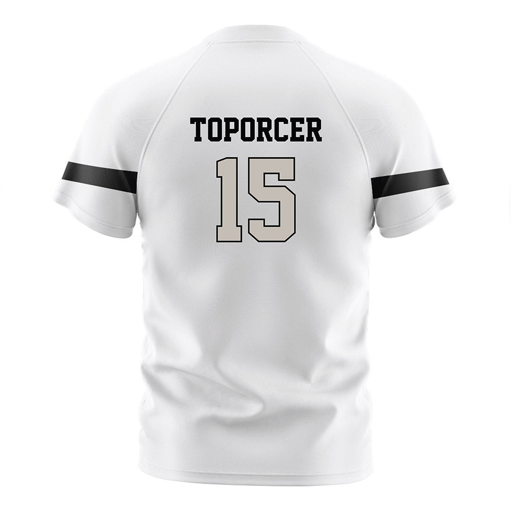 PFW - NCAA Women's Soccer : Maci Toporcer - White Soccer Jersey