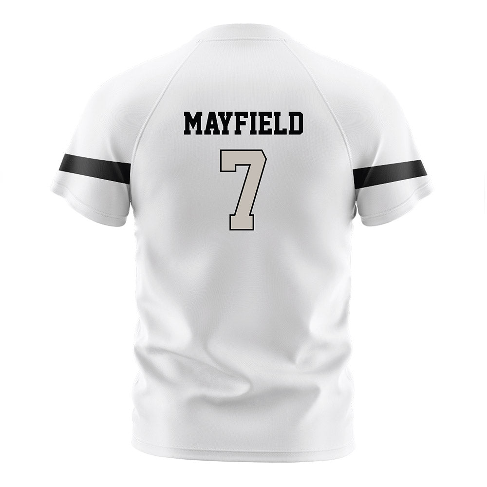 PFW - NCAA Women's Soccer : Elise Mayfield - White Soccer Jersey-1