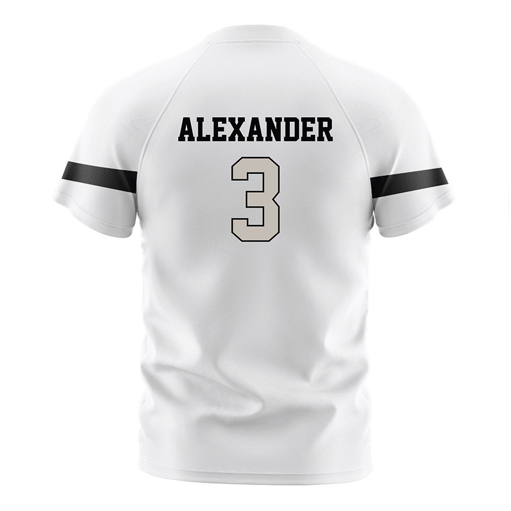 PFW - NCAA Women's Soccer : Reese Alexander - White Soccer Jersey-1