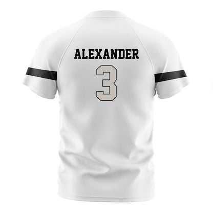 PFW - NCAA Women's Soccer : Reese Alexander - White Soccer Jersey-1