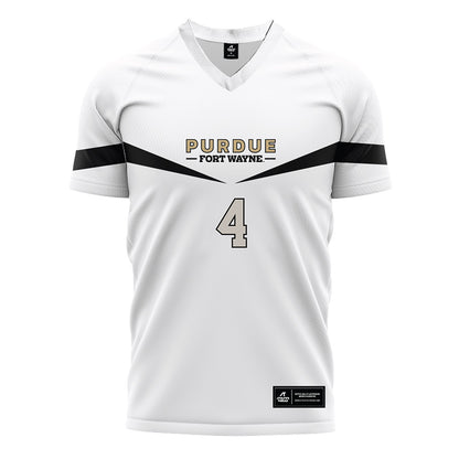 PFW - NCAA Women's Soccer : Ariadne Herrera - White Soccer Jersey-0