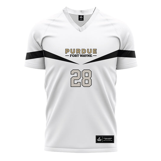 PFW - NCAA Women's Soccer : Jenna Ellsworth - White Soccer Jersey
