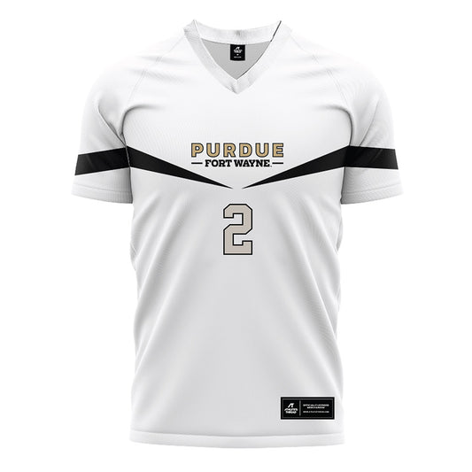 PFW - NCAA Women's Soccer : Keira Bradford - White Soccer Jersey-0