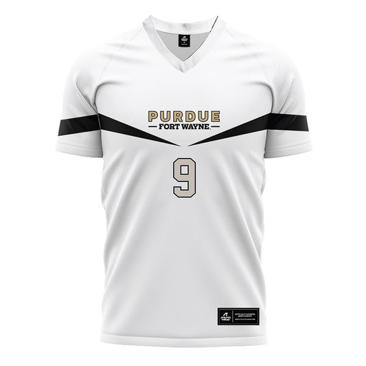 PFW - NCAA Women's Soccer : Alexis Purdy - White Soccer Jersey-0
