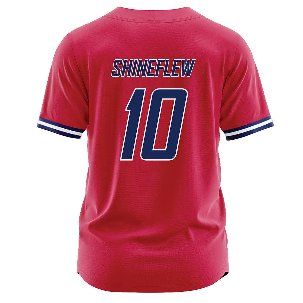 South Alabama - NCAA Baseball : Jaxon Shineflew - Red Jersey-1