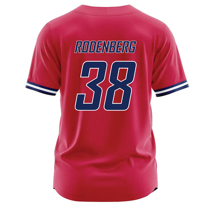 South Alabama - NCAA Baseball : Lucas Rodenberg - Red Jersey-1