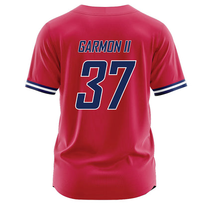 South Alabama - NCAA Baseball : Brian Garmon II - Red Jersey-1