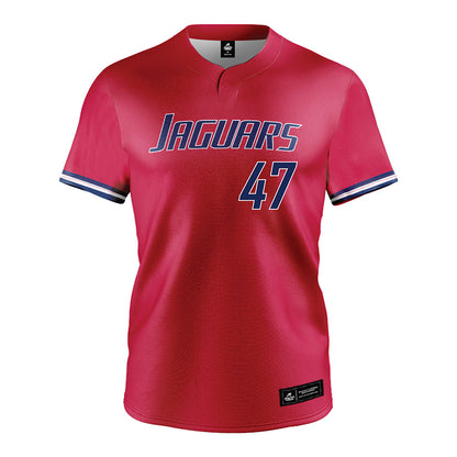 South Alabama - NCAA Baseball : Anthony Marino - Red Jersey-0