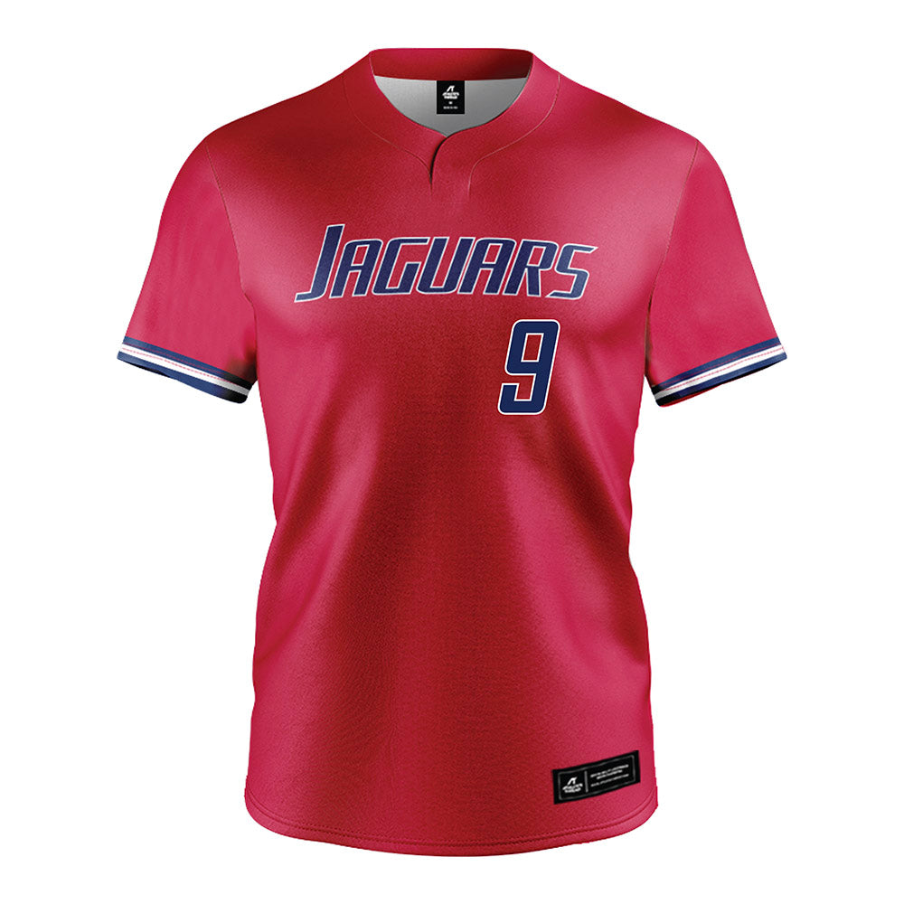 South Alabama - NCAA Baseball : Robert Miranda - Red Jersey-0