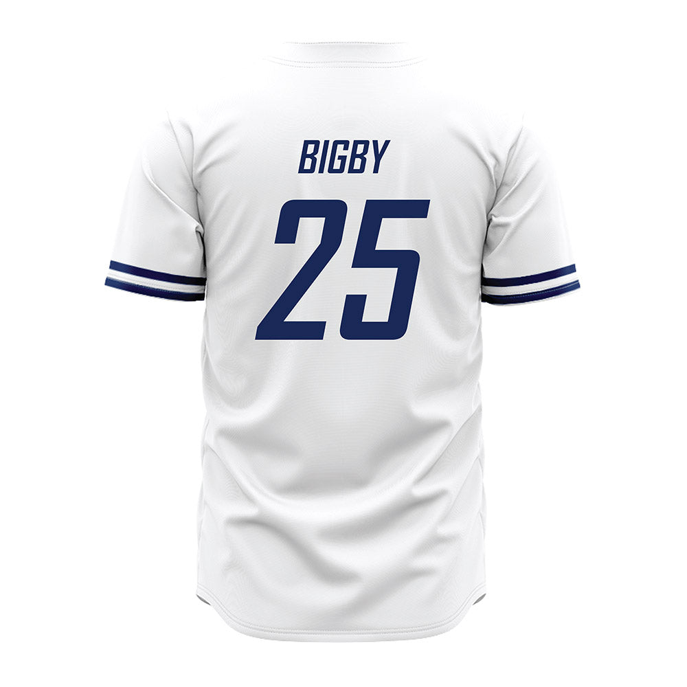 South Alabama - NCAA Baseball : Paxton Bigby - White Jersey-1