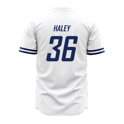South Alabama - NCAA Baseball : Jacob Haley - White Jersey-1