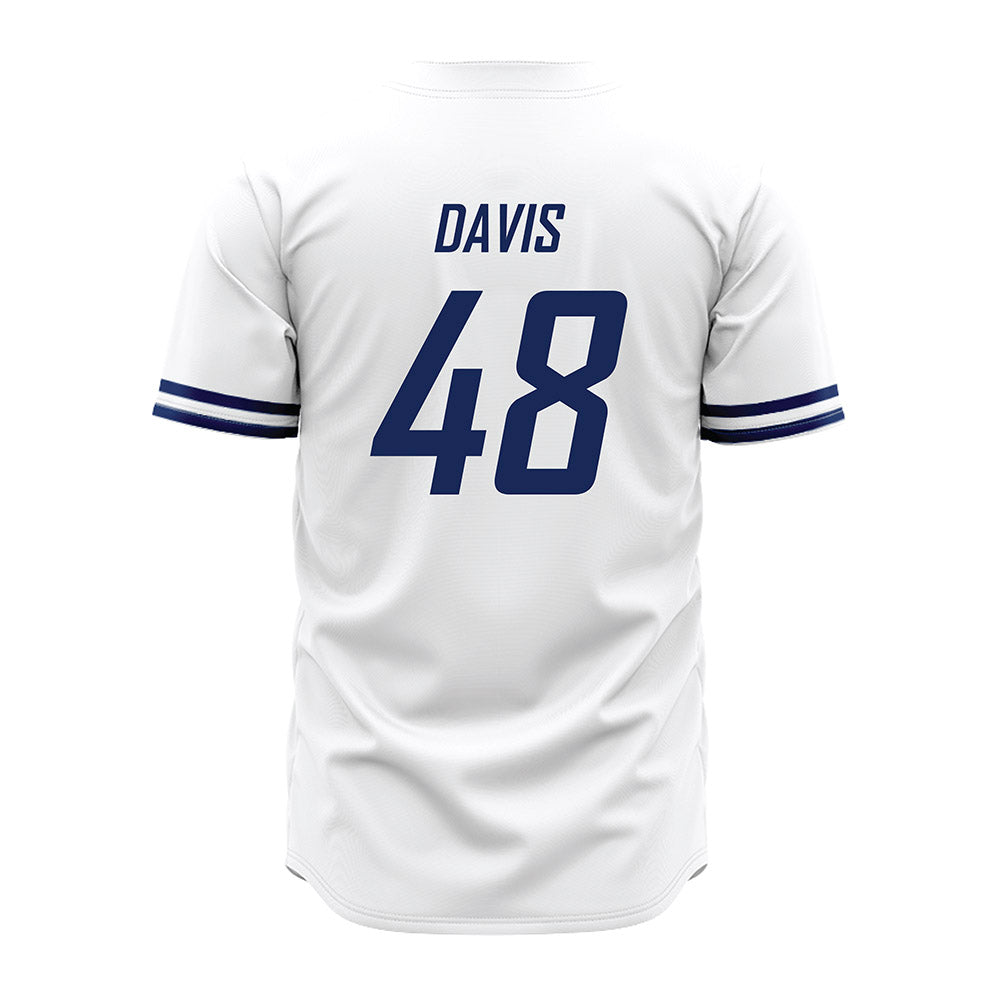 South Alabama - NCAA Baseball : Chase Davis - White Jersey-1