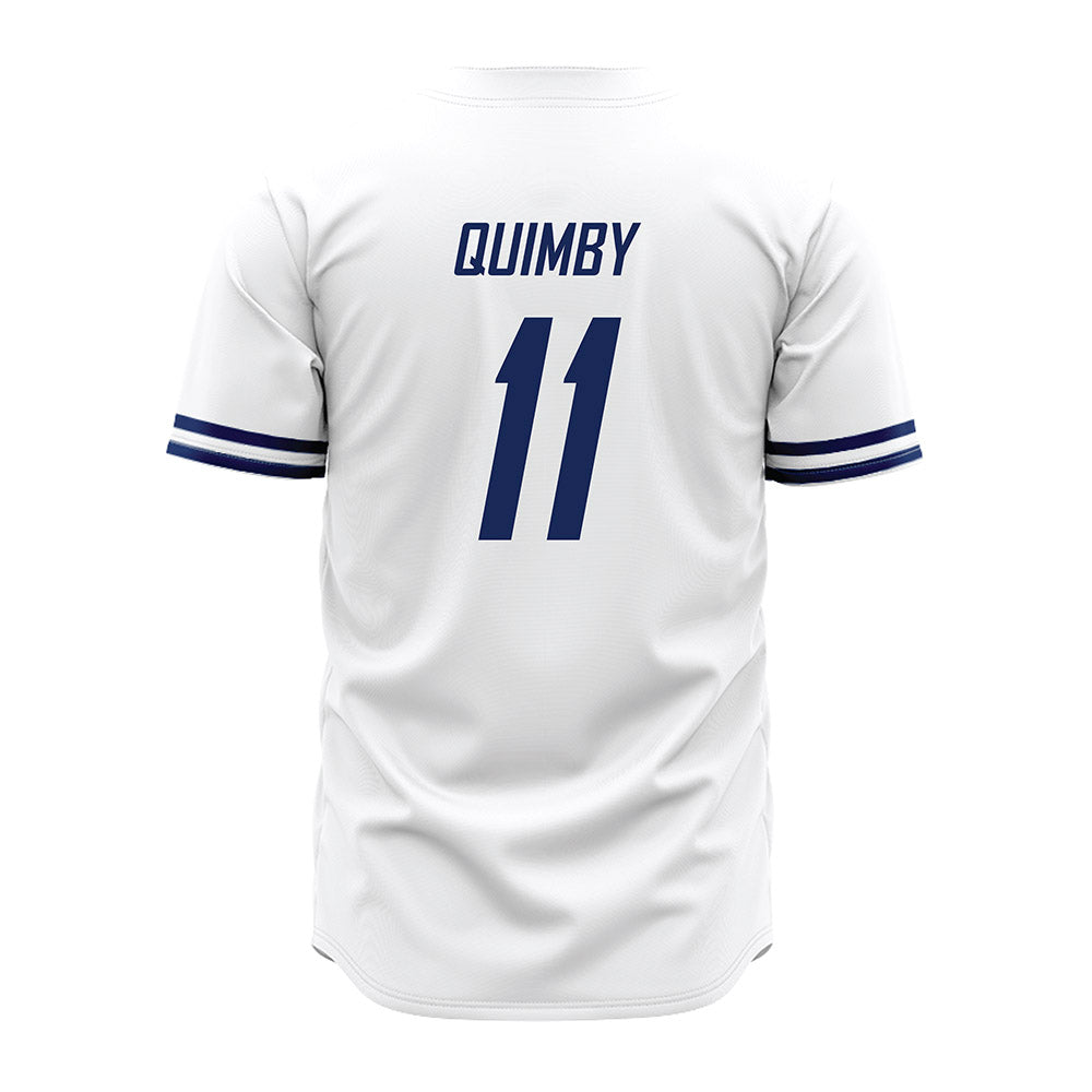 South Alabama - NCAA Baseball : Bryant Quimby - White Jersey-1