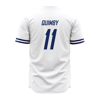 South Alabama - NCAA Baseball : Bryant Quimby - White Jersey-1