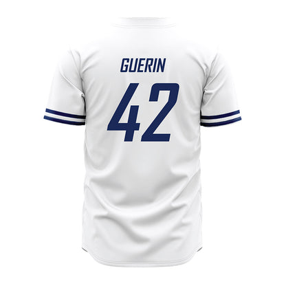 South Alabama - NCAA Baseball : Blake Guerin - White Jersey-1