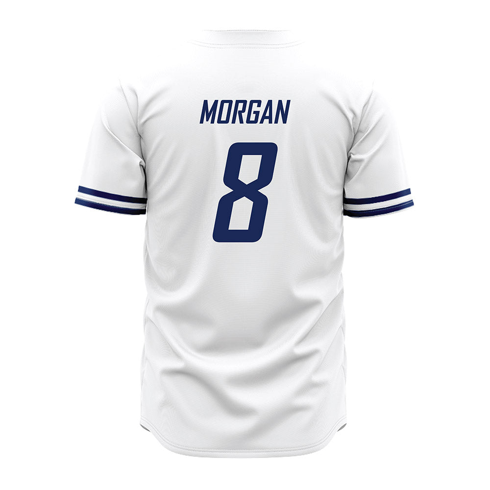 South Alabama - NCAA Baseball : Micah Morgan - White Jersey-1