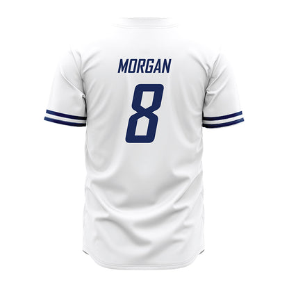 South Alabama - NCAA Baseball : Micah Morgan - White Jersey-1